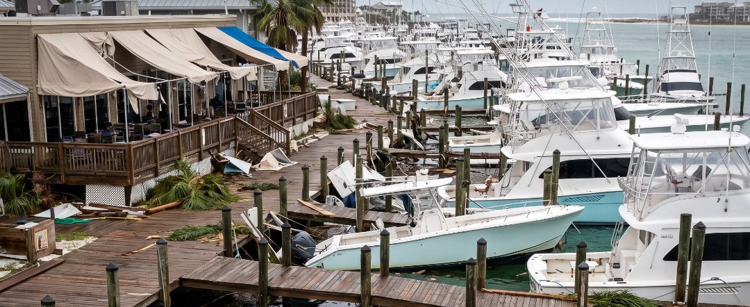 Hurricane Isaias damage in Destin