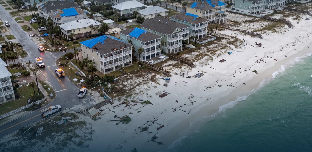 Hurricane Isaias damage in Emerald Coast