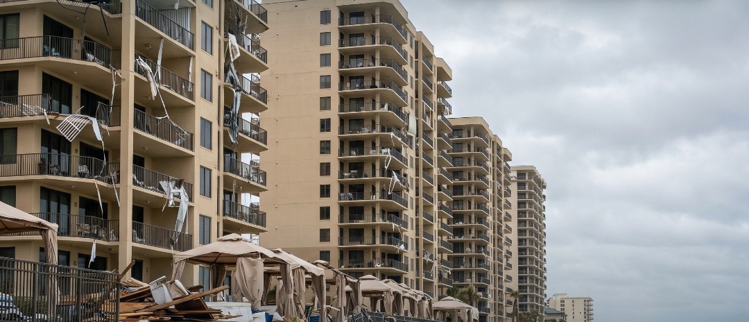 Hurricane Isaias damage in Miramar Beach